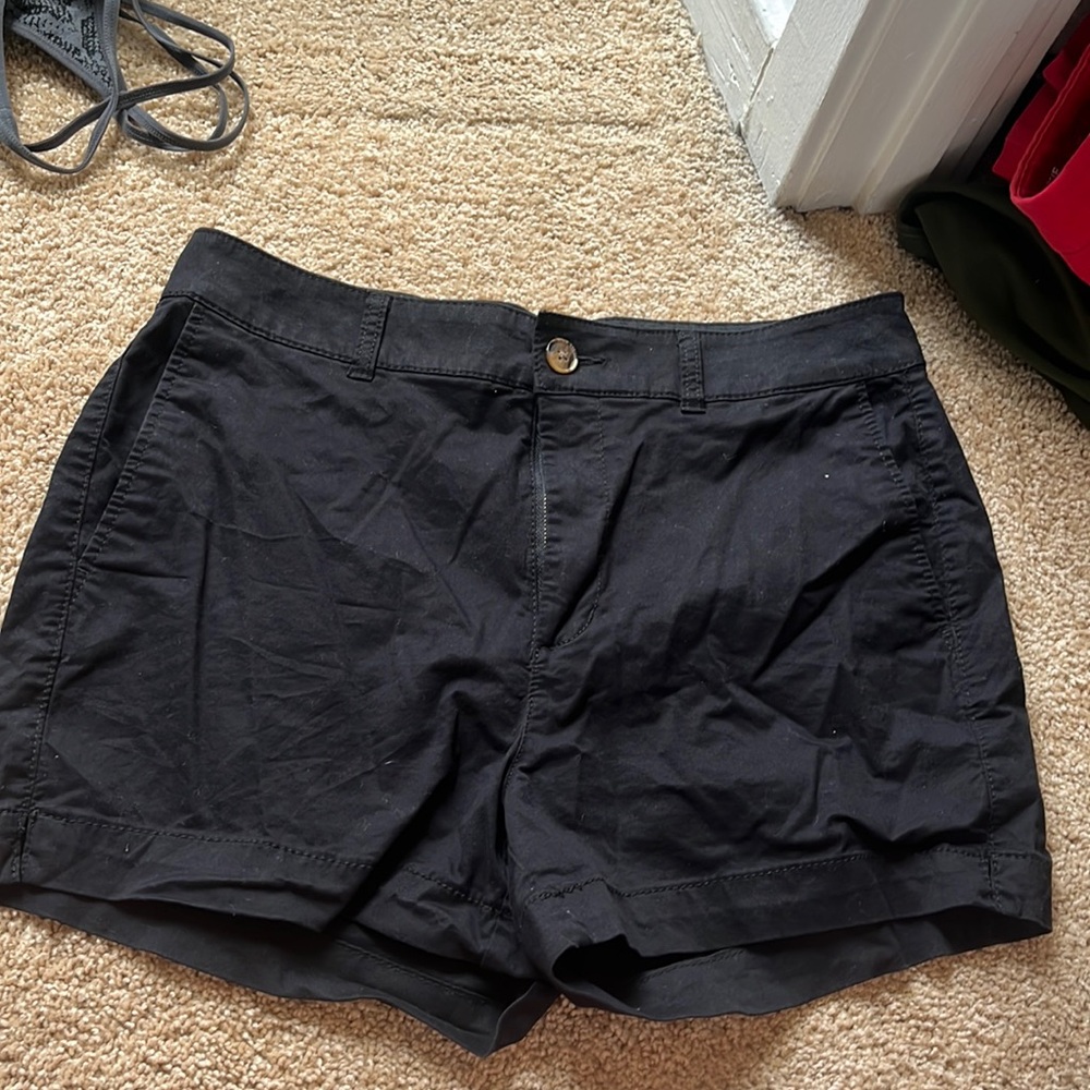 Black shorts